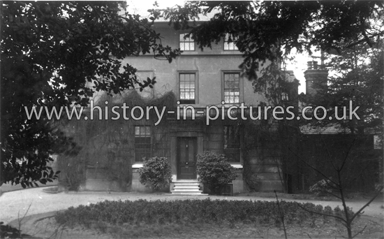 The Rectory, Little Ilford, Manor Park, London. c.1910.
